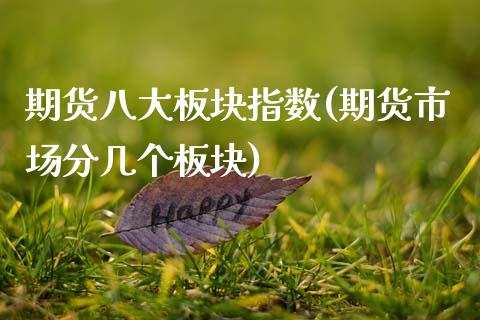 期货八大板块指数(期货市场分几个板块)_https://www.zztgc.com_期货直播_第1张