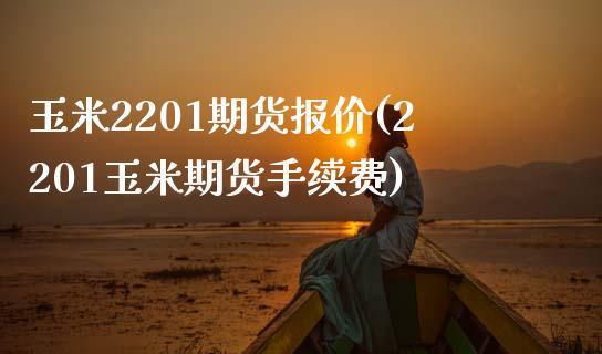 玉米2201期货报价(2201玉米期货手续费)_https://www.zztgc.com_黄金期货_第1张