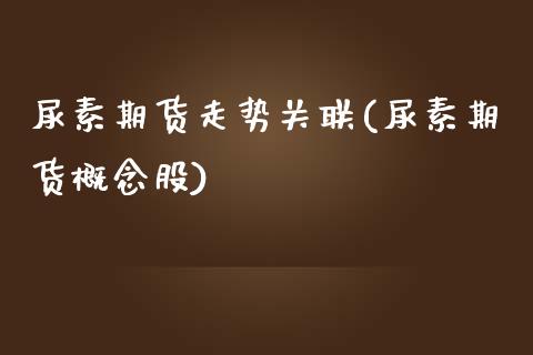 尿素期货走势关联(尿素期货概念股)_https://www.zztgc.com_黄金期货_第1张