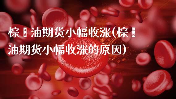 棕榈油期货小幅收涨(棕榈油期货小幅收涨的原因)_https://www.zztgc.com_原油期货_第1张