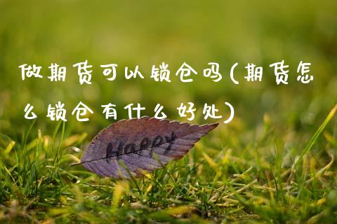 做期货可以锁仓吗(期货怎么锁仓有什么好处)_https://www.zztgc.com_期货行情_第1张