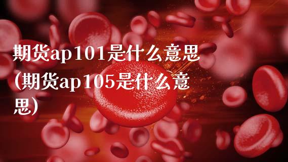 期货ap101是什么意思(期货ap105是什么意思)_https://www.zztgc.com_原油期货_第1张