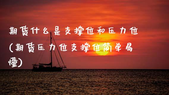 期货什么是支撑位和压力位(期货压力位支撑位简单易懂)_https://www.zztgc.com_期货入门_第1张