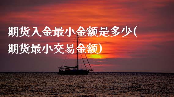 期货入金最小金额是多少(期货最小交易金额)_https://www.zztgc.com_原油期货_第1张