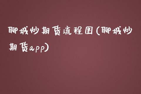 聊城炒期货流程图(聊城炒期货app)_https://www.zztgc.com_期货直播_第1张