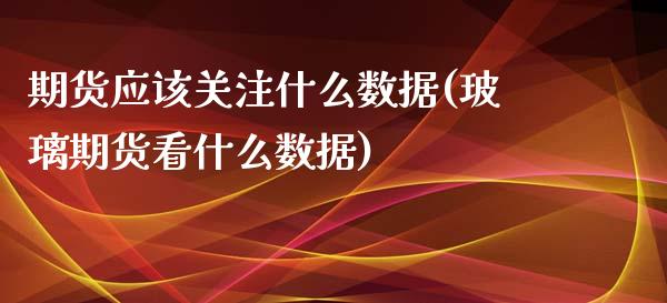 期货应该关注什么数据(玻璃期货看什么数据)_https://www.zztgc.com_原油期货_第1张