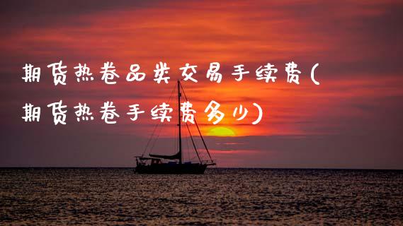 期货热卷品类交易手续费(期货热卷手续费多少)_https://www.zztgc.com_黄金期货_第1张