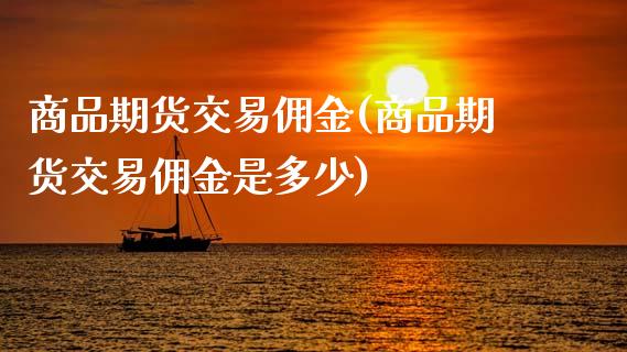 商品期货交易佣金(商品期货交易佣金是多少)_https://www.zztgc.com_期货行情_第1张